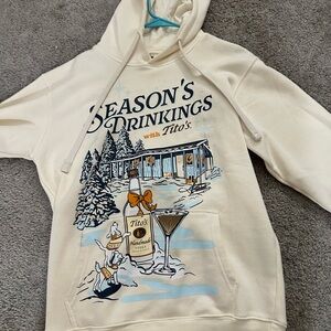 Tito's Cream Graphic Hoodie for Women